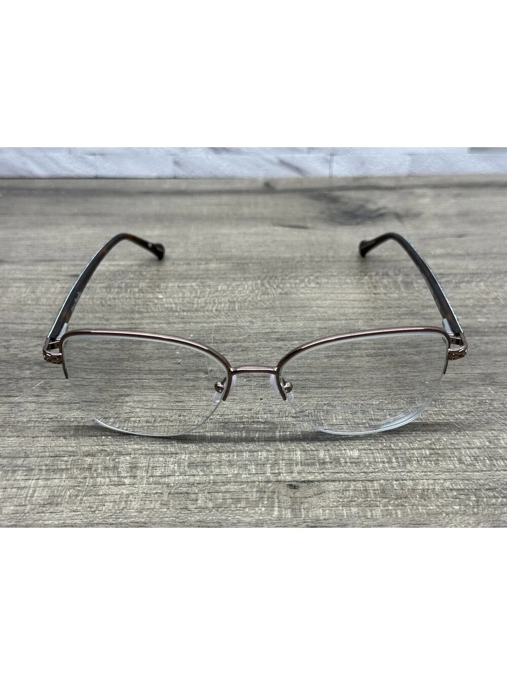 Vera Bradley Fae Steel Blue Medallion STM Eyeglasses Frames 53[]16-135